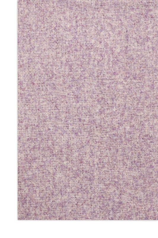 SHADOW WOOLEN SCARF-DUST/PINK