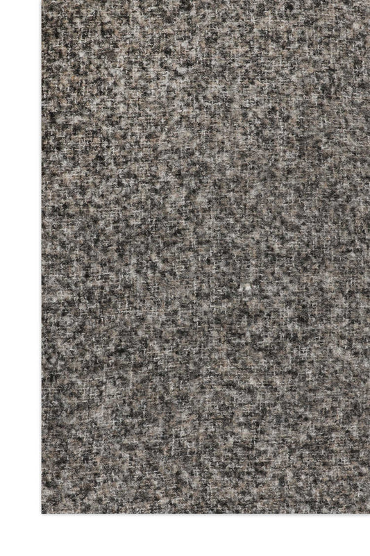 SHADOW WOOLEN SCARF-BROWN