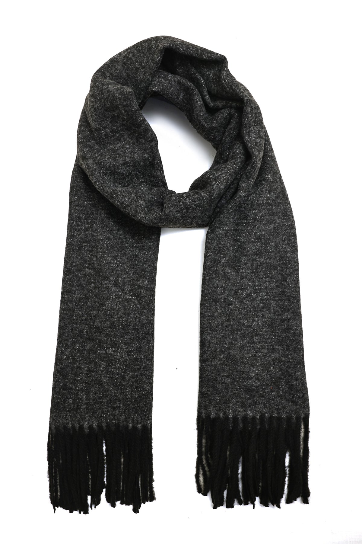 WINTER NIGHT SCARF-CHARCOAL