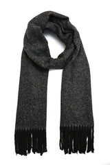 WINTER NIGHT SCARF-CHARCOAL