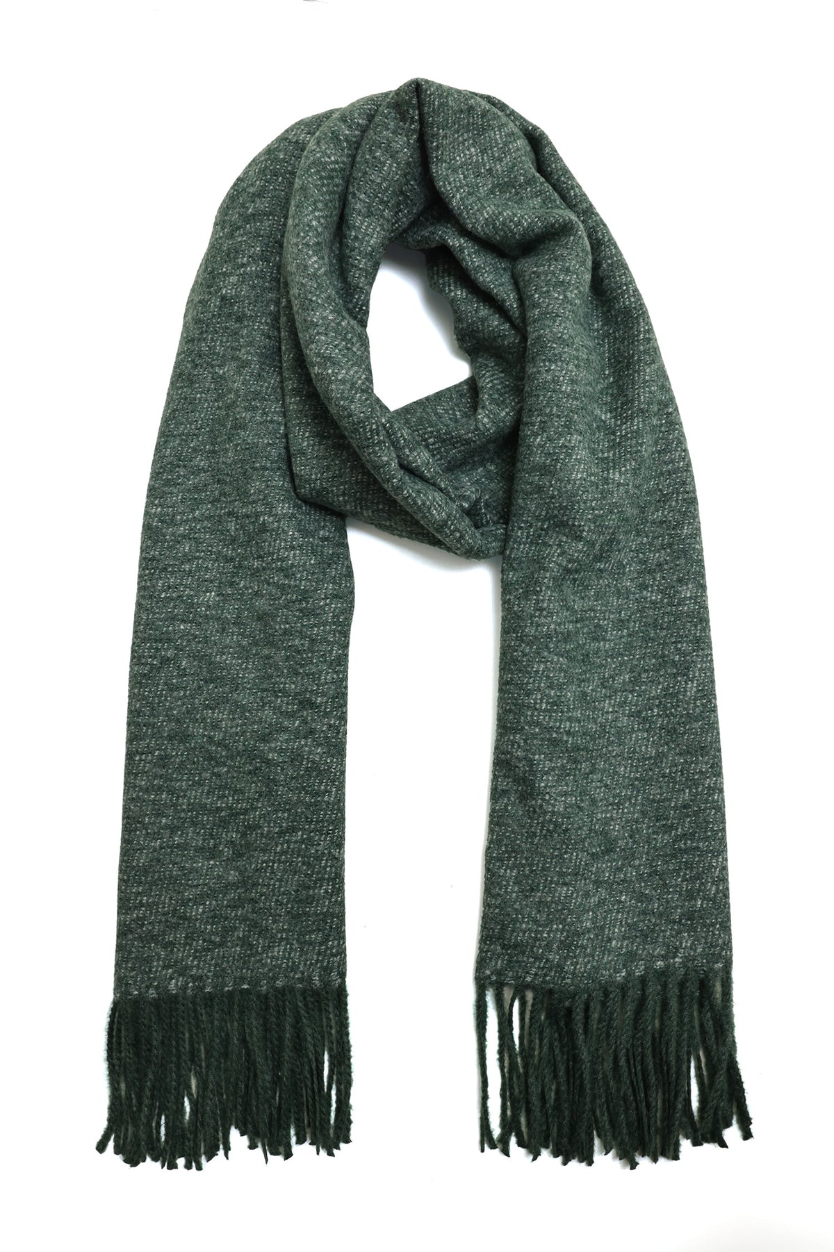 WINTER NIGHT SCARF-DK/GREEN