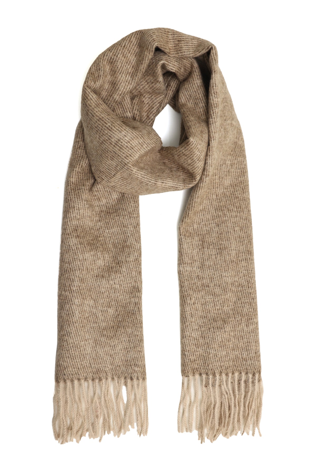 WINTER NIGHT SCARF-BEIGE