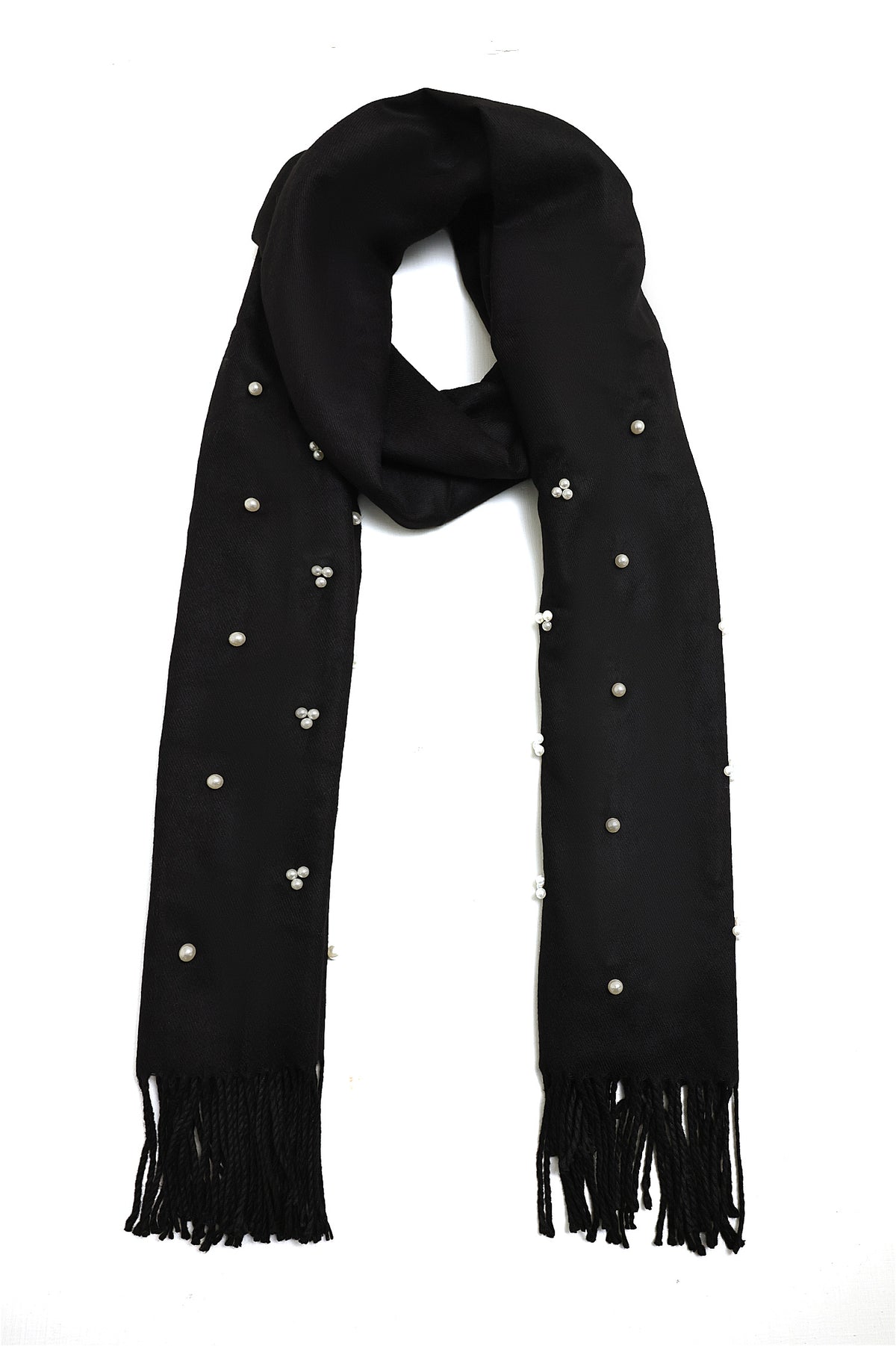 GLORY ELEGANT WINTER SCARF-BLACK