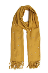 TIMELESS FEMININE SCARF-MUSTARD