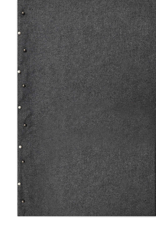 CRYSTAL DOTS SCARF-CHARCOAL