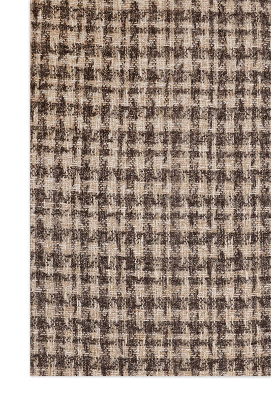 MESH ARCHIVE SCARF-BROWN