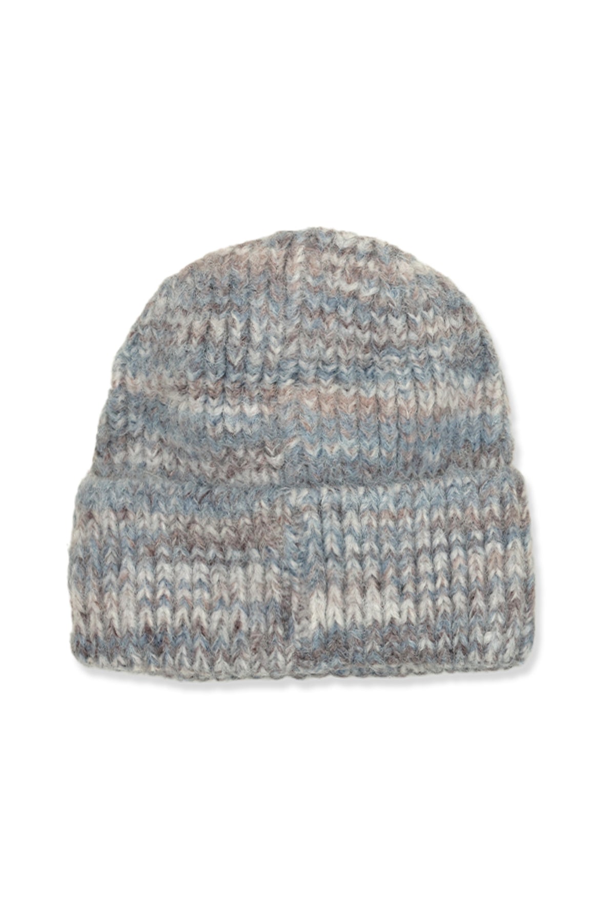 COZY KNIT HAT AND SCARF SET-GREY