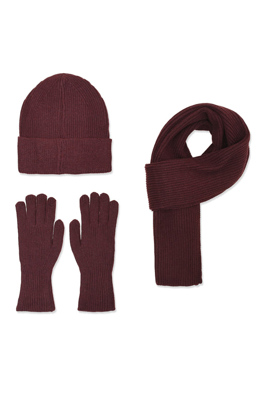 WINTER CORE ESSENTIALS-MAROON