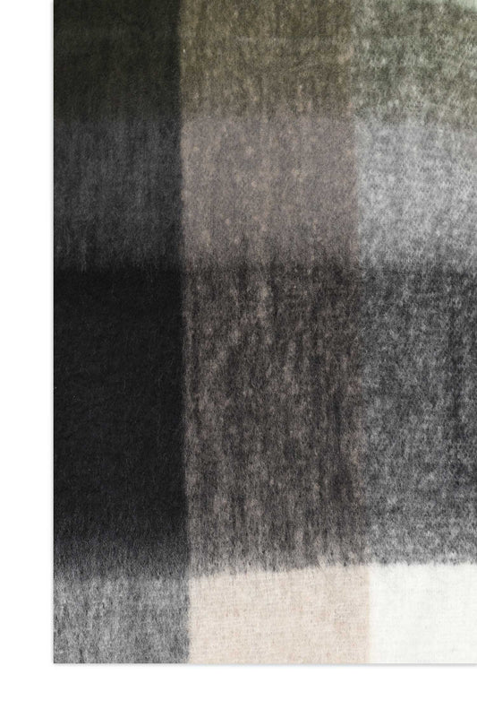 ARCTIC BLOCK SCARF-GREY