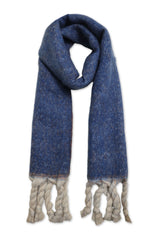 WEEKEND WARM SCARF-BLUE