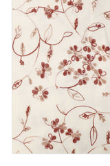 ARTISAN ROSE SCARF-BEIGE