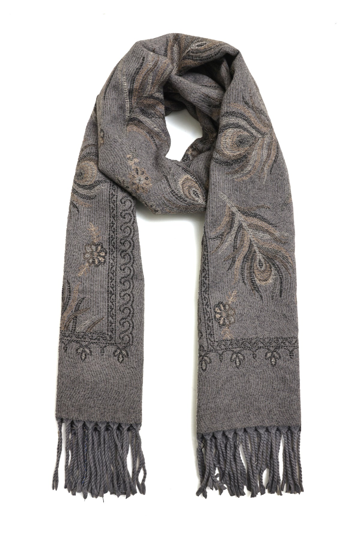 GENTLE INSPIRATION SCARF-GREY