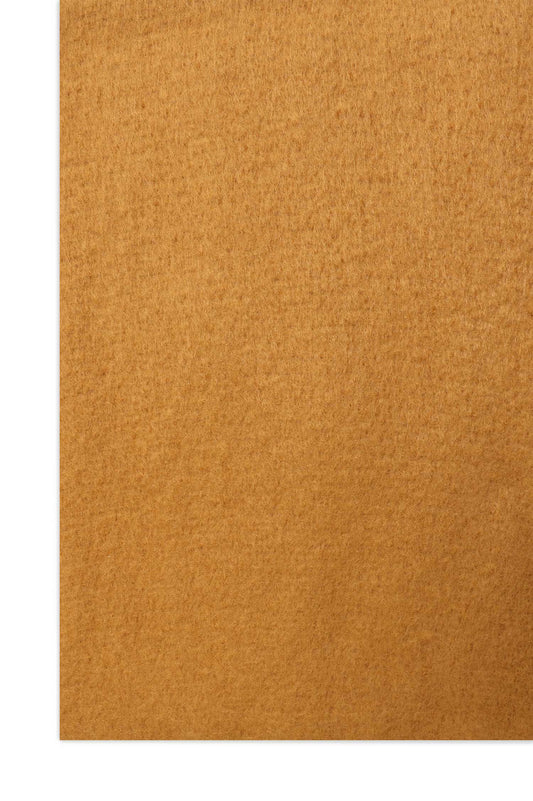 COTTAGE FIBER LONG SCARF-RUST