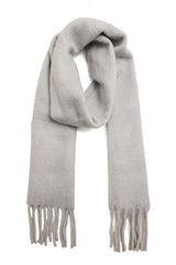 COTTAGE FIBER LONG SCARF-GREY