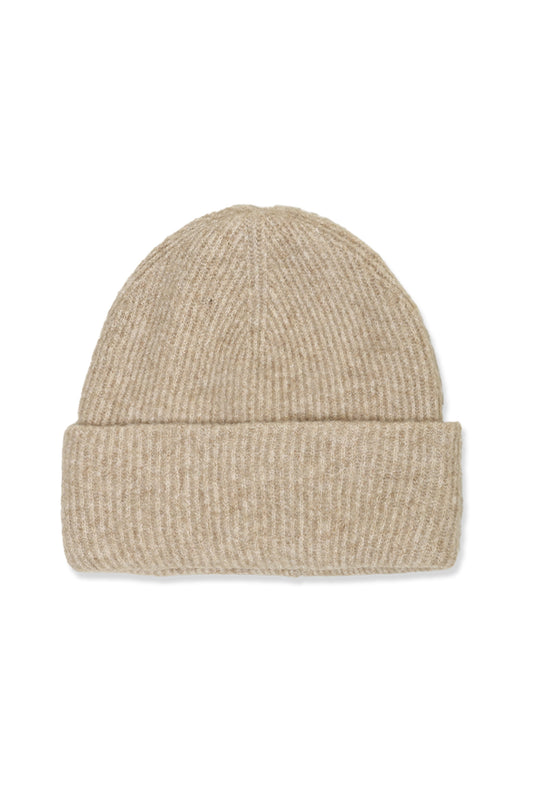 MARINE PIVOT BEANIE-BEIGE