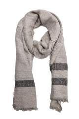 PREMIUM WEAVE ESSENTIAL SCARF-LT/BEIGE