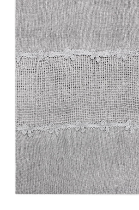 AIRLIGHT DRAPE WRAP-GREY
