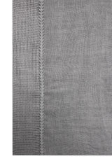 GENTLE FABRIC SCARF-GREY