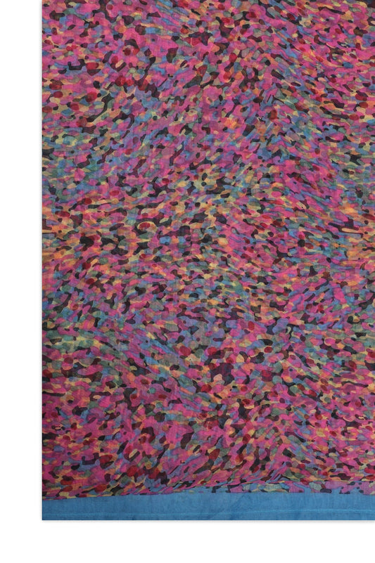 LUMINOUS GRAIN SCARF-PINK