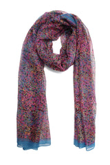 LUMINOUS GRAIN SCARF-PINK