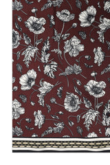 GRACE APPEAL SCARF-DK/RED