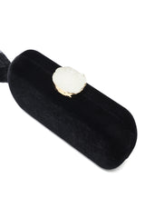 SIGNORA VELVET CLUTCH-BLACK