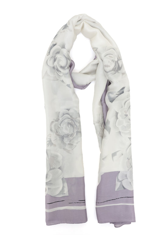 INKORCHID MODERN BLOOM SCARF