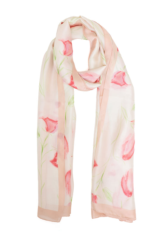 INKORCHID MODERN BLOOM SCARF