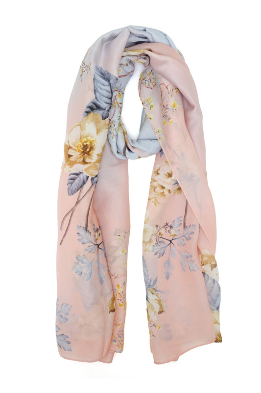 AMETHYSTDRIFT INKPRINT SCARF-PINK