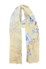 AMETHYSTDRIFT INKPRINT STOLE-YELLOW