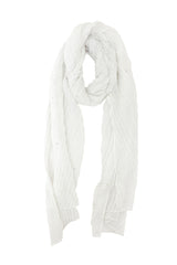 VELAFLOW ABSTRACT LILAC SCARF-WHITE
