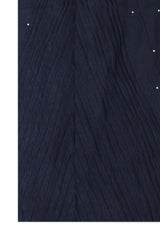 VELAFLOW ABSTRACT LILAC SCARF-NAVY