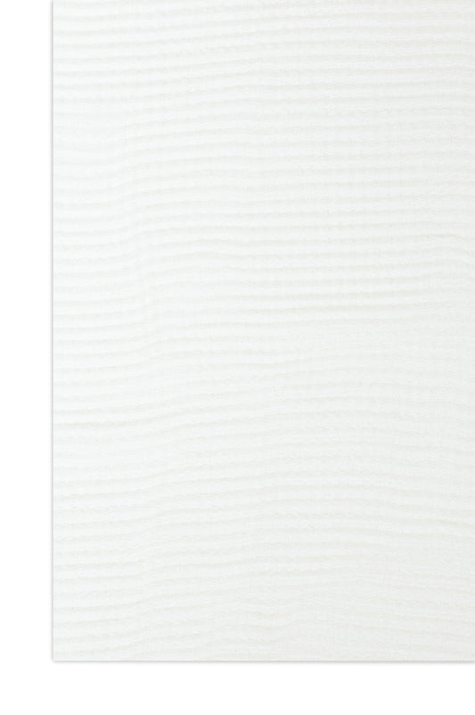 GRACEBEAD TEXTURED TASSEL SCARF-WHITE