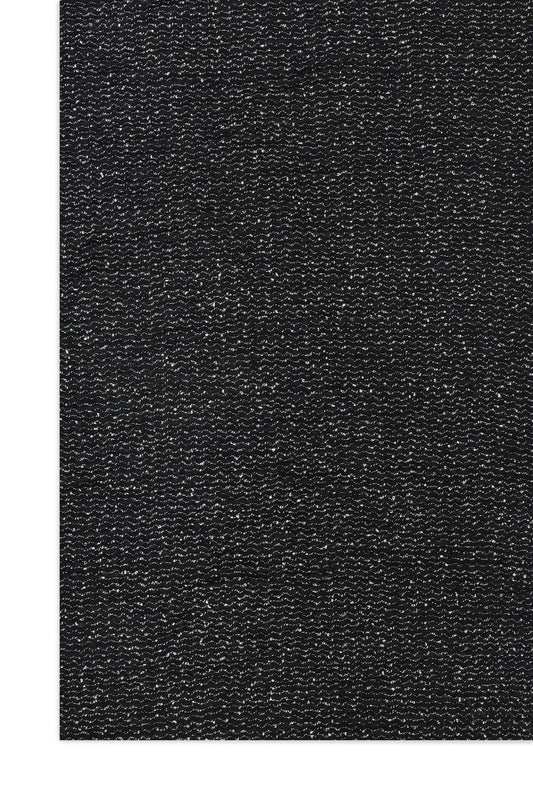 GRACEBEAD TEXTURED TASSEL SCARF-BLACK