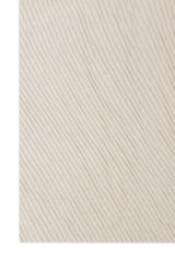 GILDED EDGE RIPPLE SCARF-BEIGE