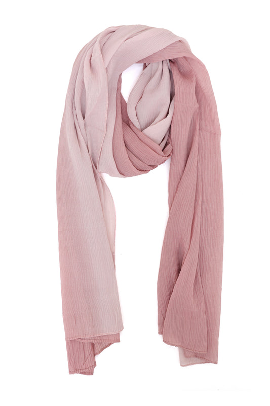 SHADOW EDGE SCARF-PINK