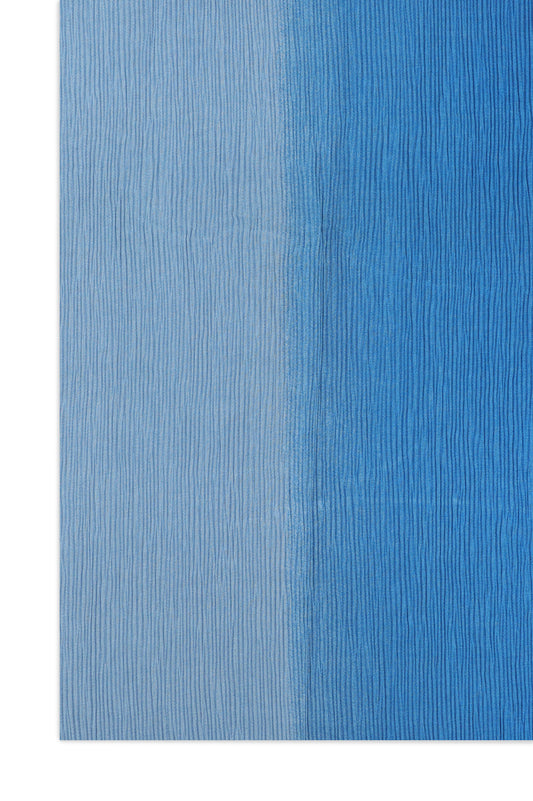SHADOW EDGE SCARF-BLUE