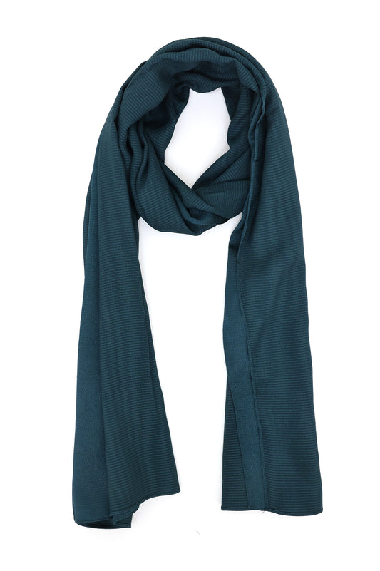 CLOUD-LUX STRIATED SCARF-GREEN