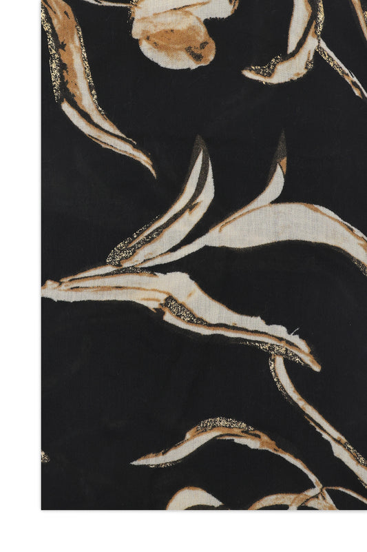 DUSKFLARE BOTANICA SCARF-BLACK