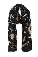 DUSKFLARE BOTANICA SCARF-BLACK