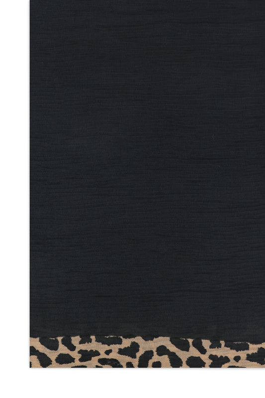 VEILCRAFT TEXTURED SCARF-BLACK