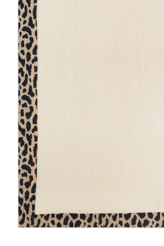 VEILCRAFT TEXTURED SCARF-BEIGE