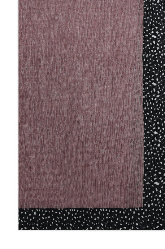 MIDNIGHT SPECK FLOW WRAP-TAUPE