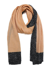 MIDNIGHT SPECK FLOW WRAP-LT/ORANGE