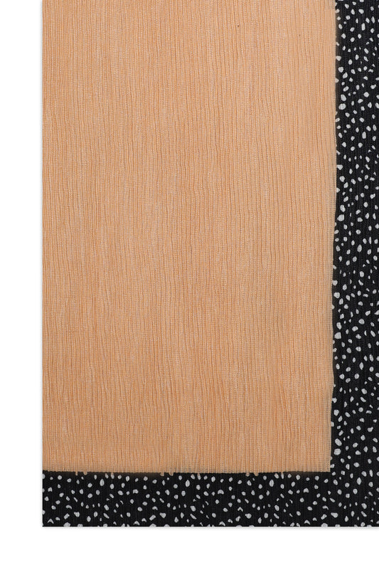 MIDNIGHT SPECK FLOW WRAP-LT/ORANGE