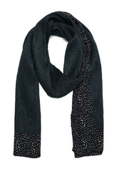 MIDNIGHT SPECK FLOW WRAP-DK/GREEN