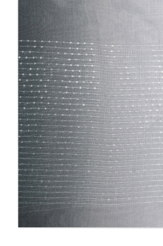 MIST PANEL ELEGANT STOLE-GREY