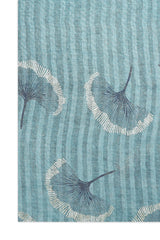 SAND BLOOM LIGHT SCARF-BLU