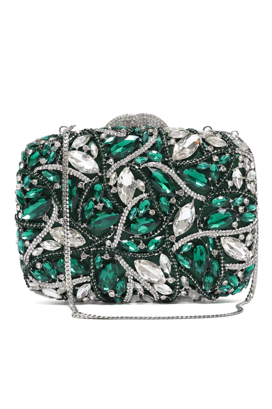 ORNATE CLUTCH-GREEN