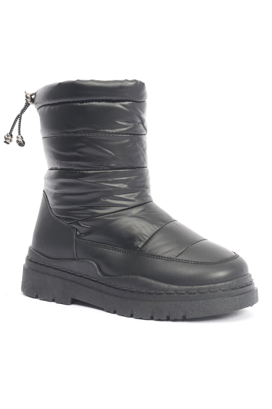 HOLOGRAPHIC BOOTS-BLACK
